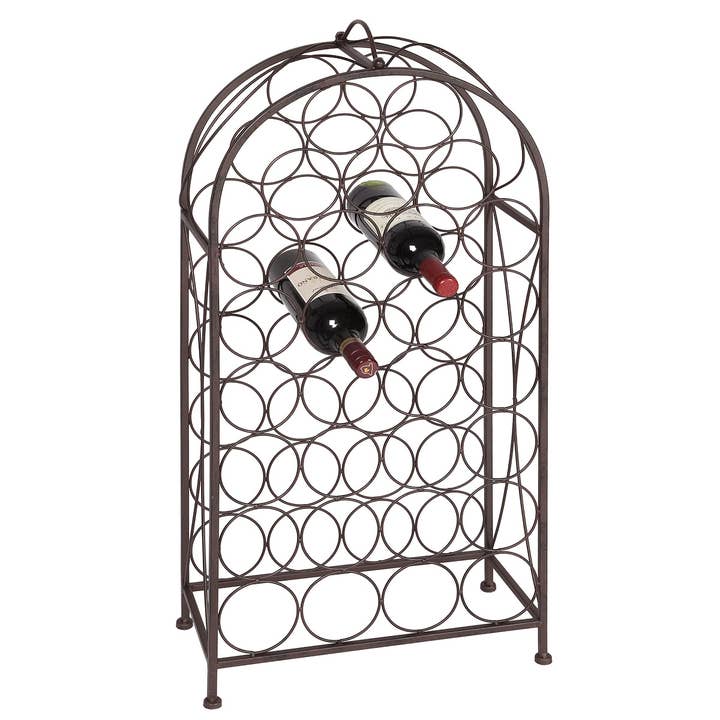 Casier à bouteilles 93 cm - brun antique pour la vente par Ambiente Haus