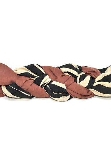 Sienna piano braid headband for wholesale by Andrea Viêntëc