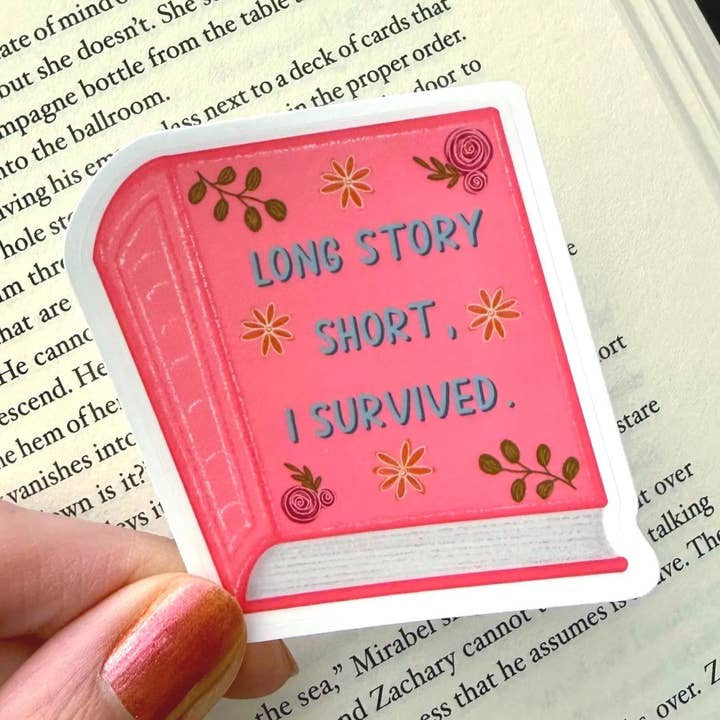 Autocolante Vinil História Curta por atacado de Let's Jess Doodle