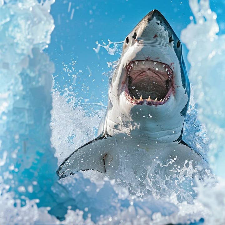 Brecha do Predador Oceânico por atacado de Paint with Number