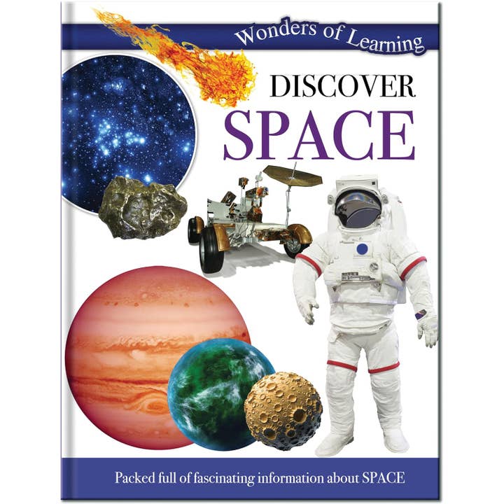 Discover Space - Children's Reference Book for wholesale by Robert Frederick Ltd