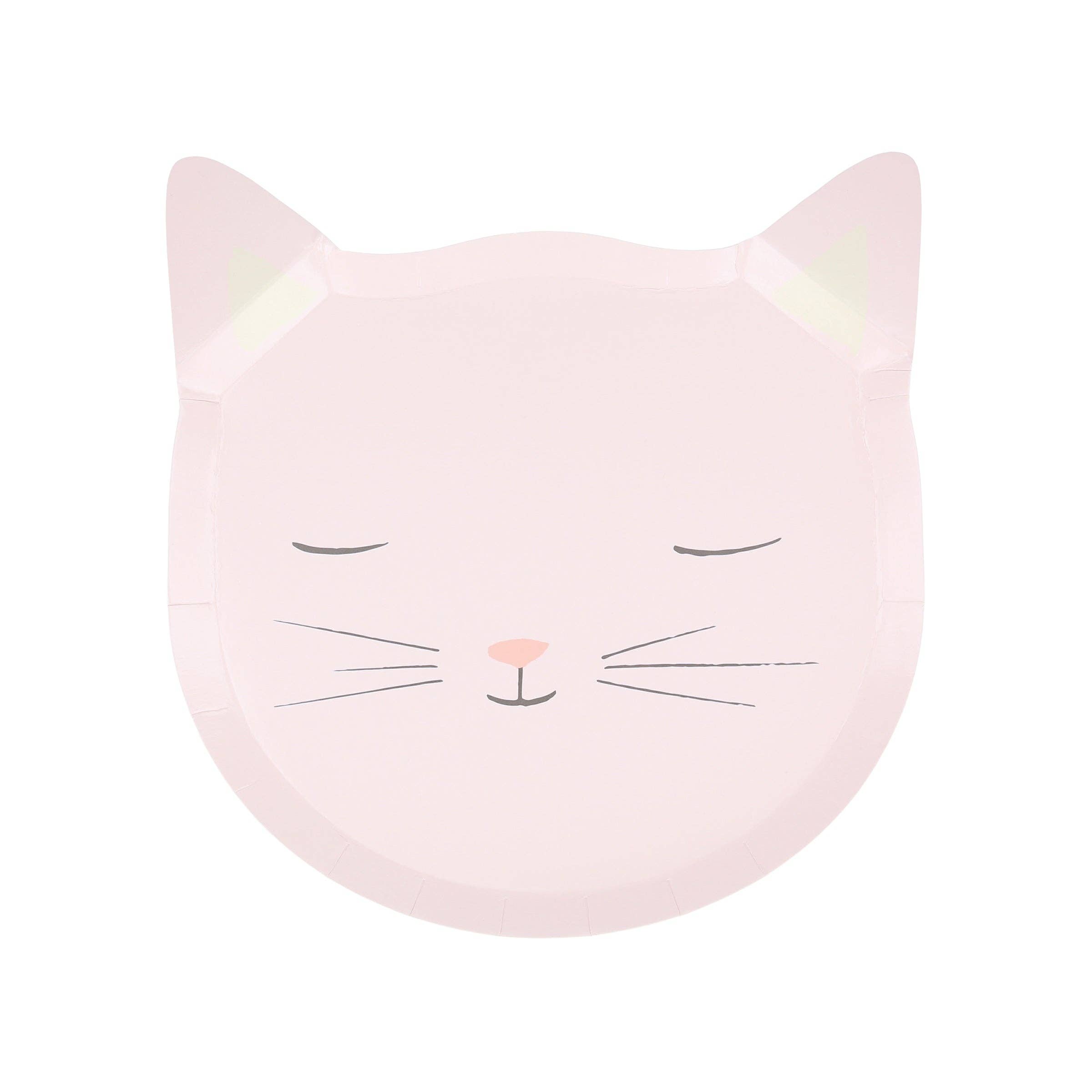 Meri Meri – Großhandel Einwegteller – Niedliche Kätzchen-Teller3