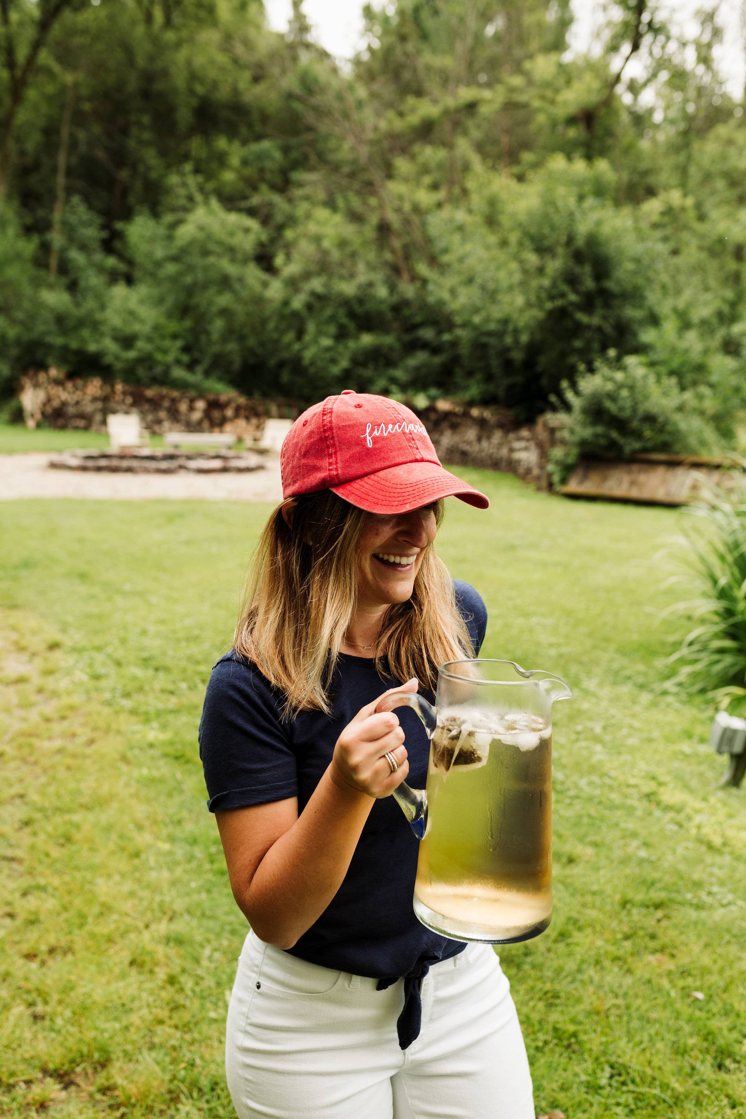 Waves of Grace Letter Co. - Wholesale Baseball Cap - Women's - Firecracker baseball hat9