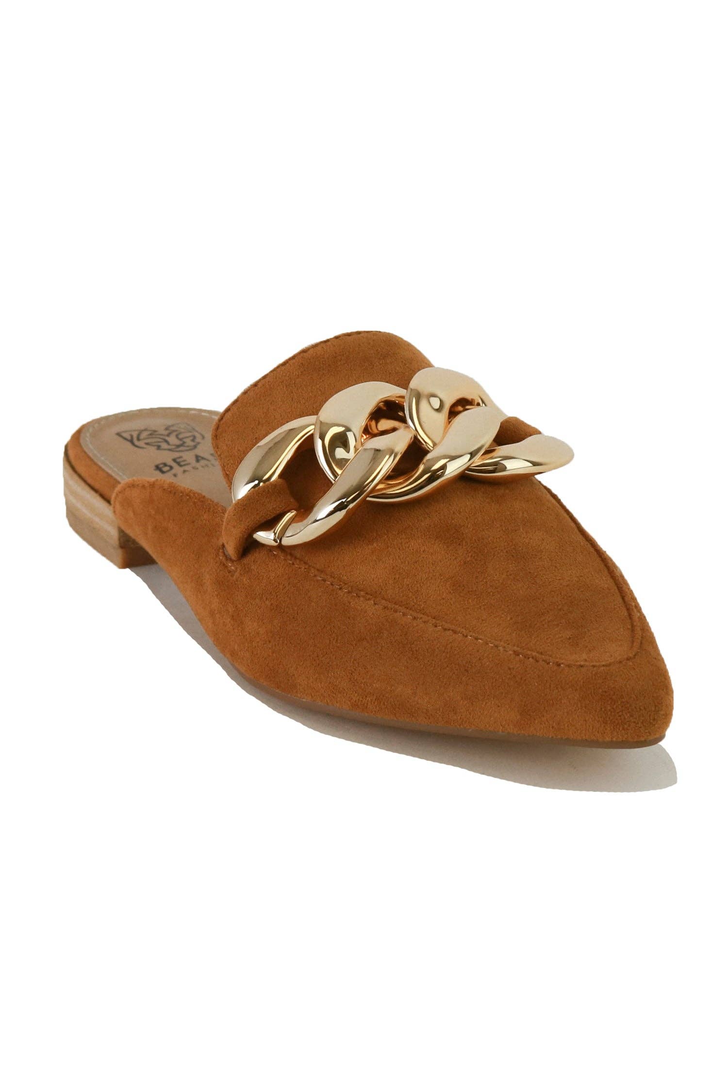 BEAST FASHION - Wholesale Mules – Women’s - GEM-36 Chain Detail Mules9