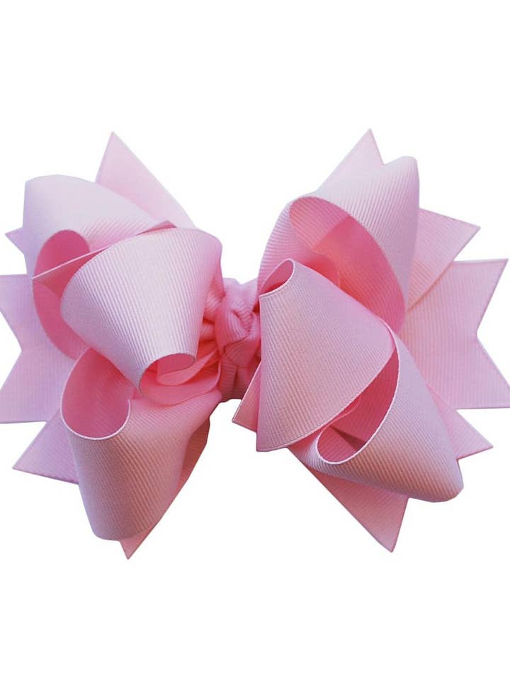 Large Boutique Hair Bow Kids Toddler Girls Hairbows for wholesale by Carolina Kids