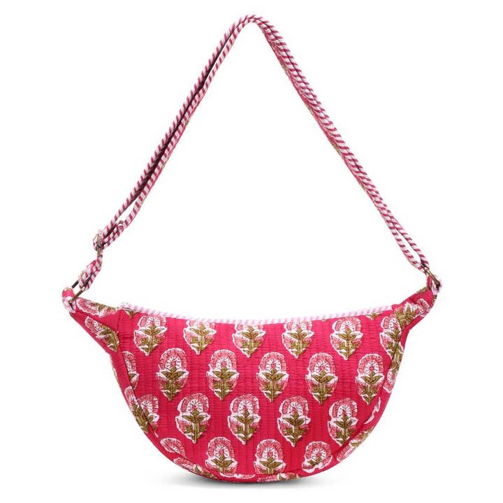 Hi Handmade - Wholesale Crossbody bag – Women's - Cotton Sling Bag - Pink6