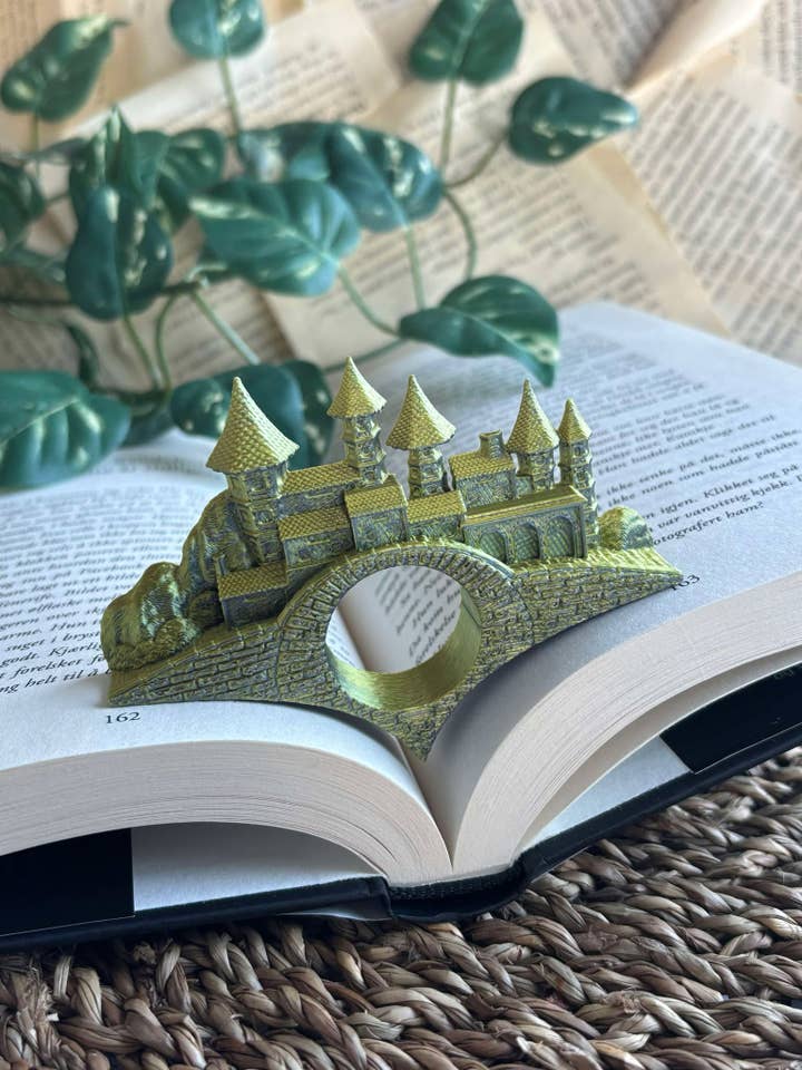 Thumb Page Holder - Castle for wholesale by Nordic Book Adventure