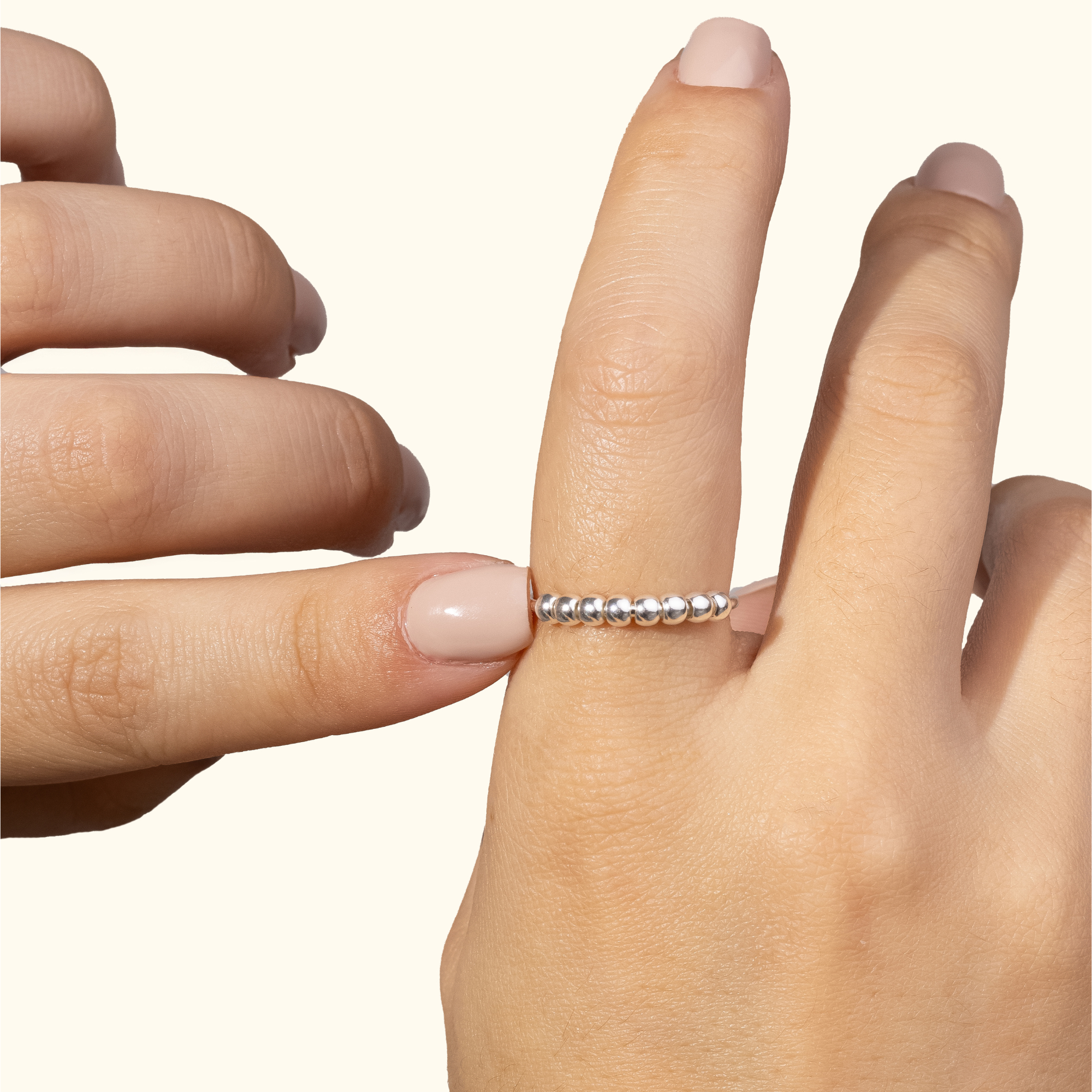 Lullie - Wholesale Band/Stacked Ring - Anxiety Ring - The Chill Slim+ Ring7