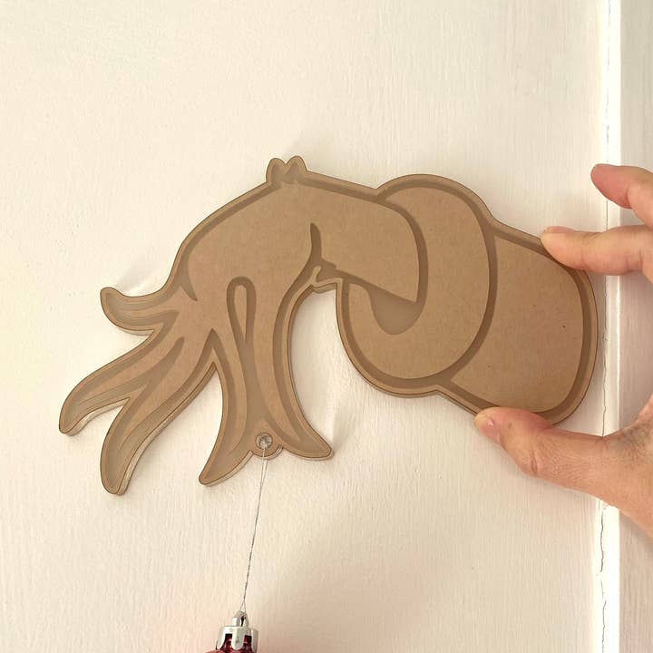 Large Christmas Hand, Wall Decoration, Silicone Mould for wholesale by EllaRaeMouldsVinyls