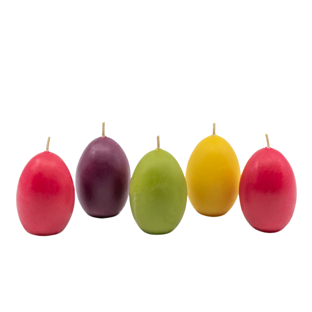 Sunbeam Candles, Inc - Wholesale Novelty Candle - Mini Egg Carton 18-ct assorted colors2