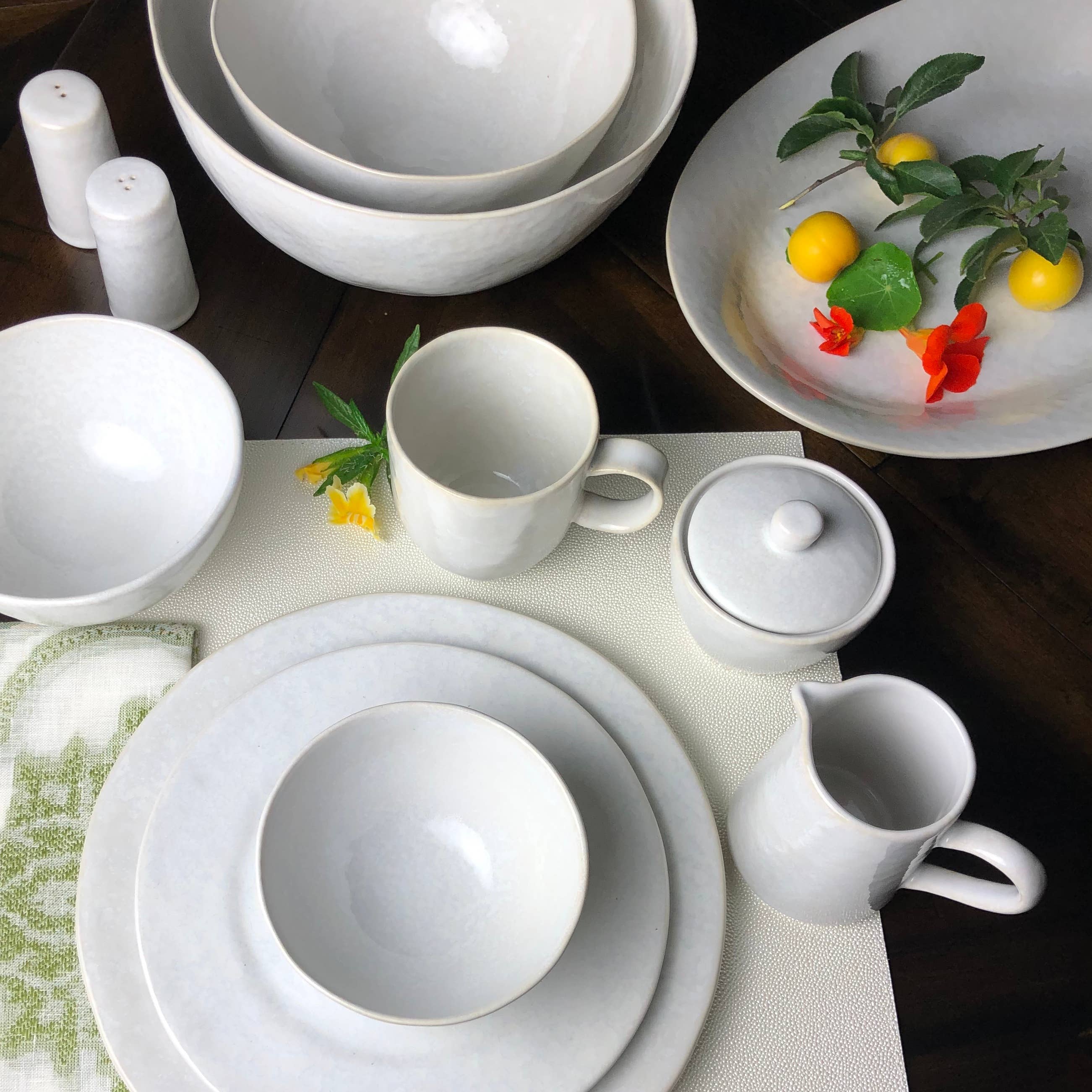 Carmel Ceramica – Großhandel Schüssel – Cozina White Suppen-/Müslischale3