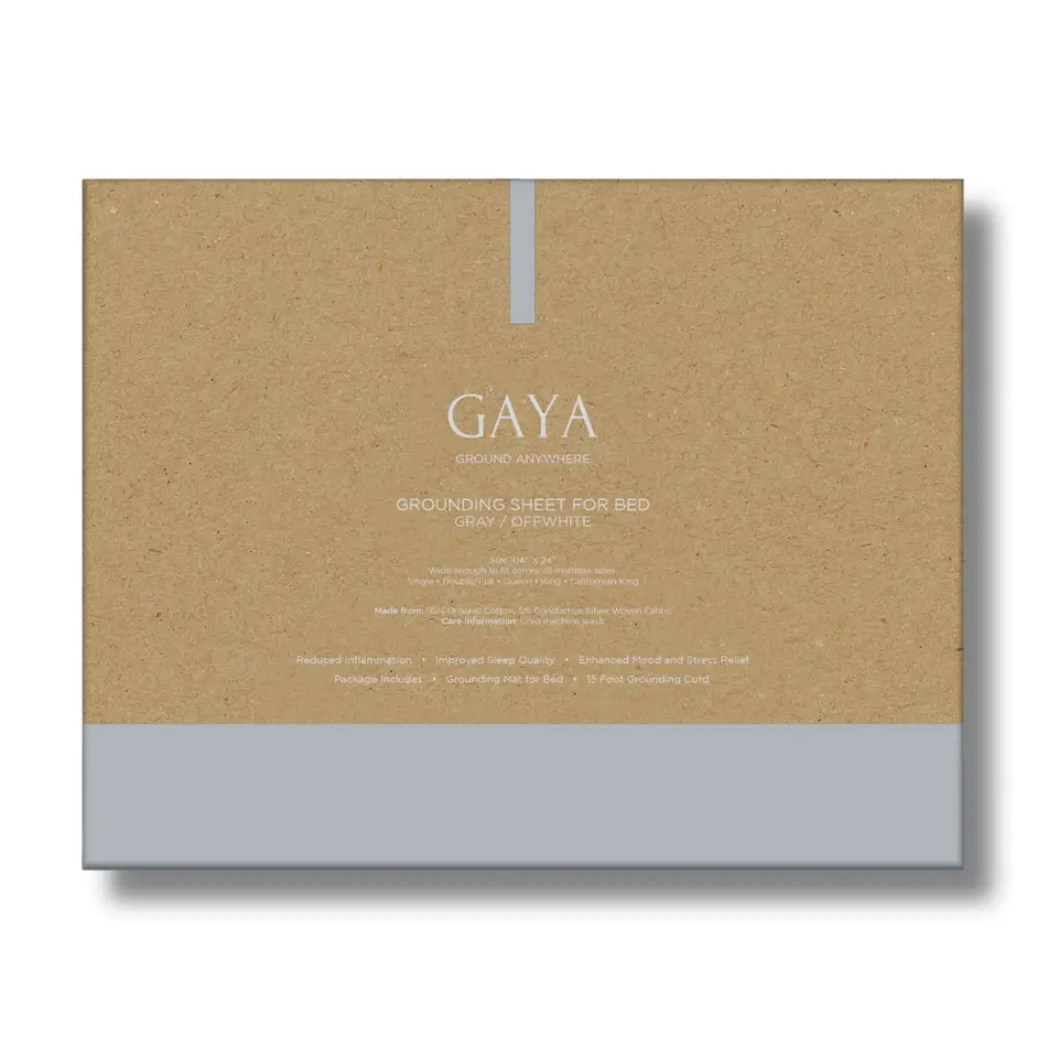 GAYA - Wholesale Fitted Sheet - Gaya Grounding Sheets - Fitted | Queen | Off-White4