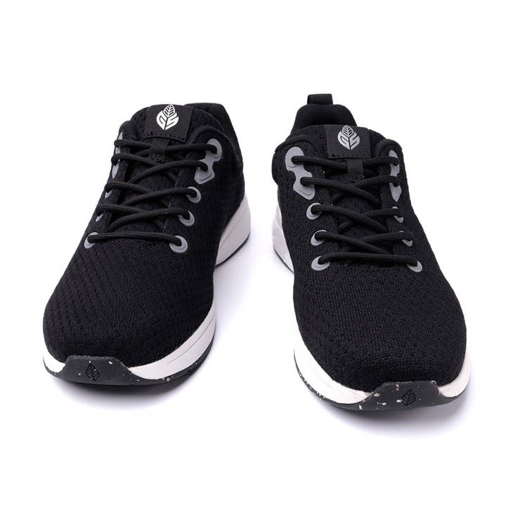 FootActive – Engroshandel Sportssko – Mænd – Green Steps ONE | Bæredygtige Arch Support trænere | Blk/Wt2