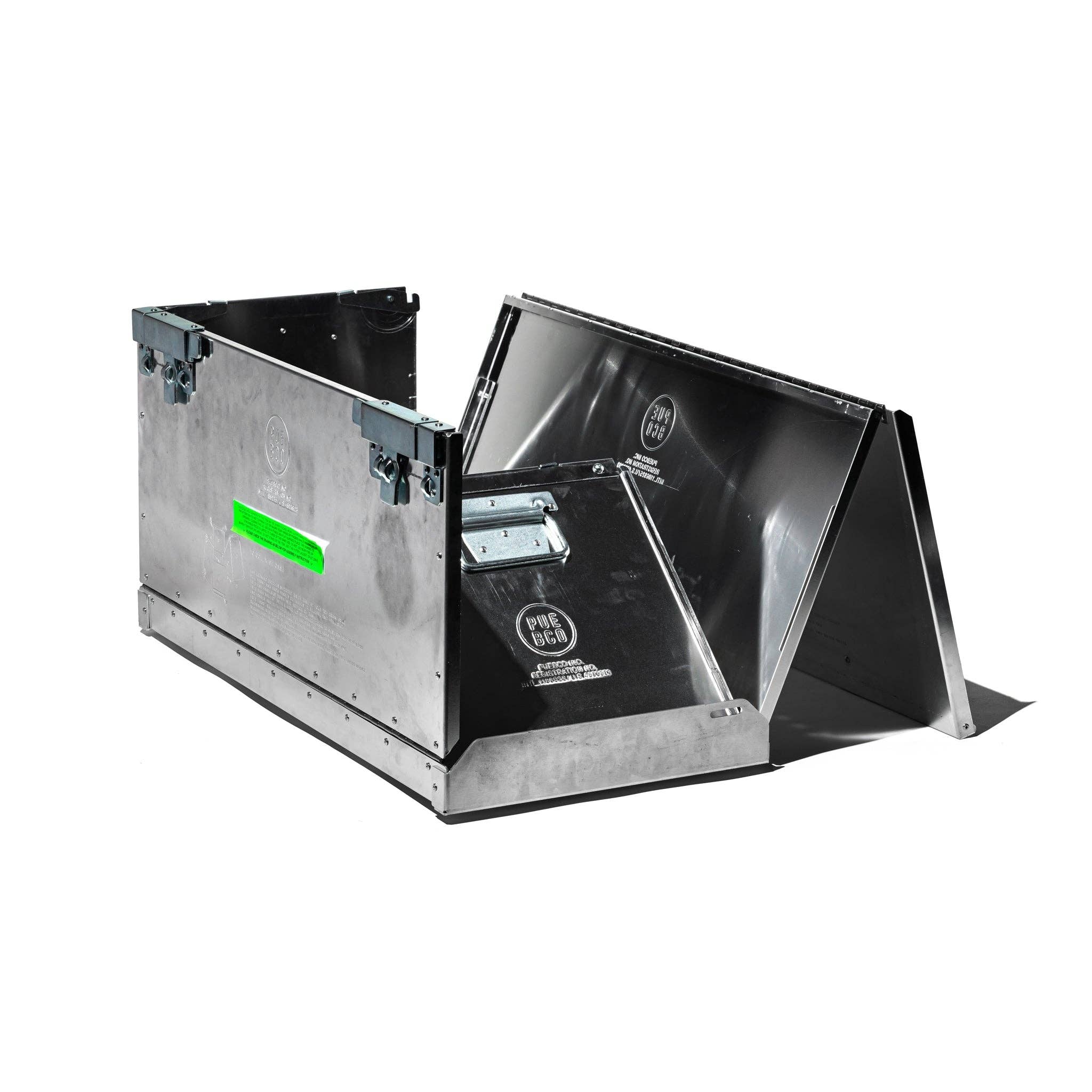 Puebco - Wholesale Storage Bin - Folding Aluminum Trunk