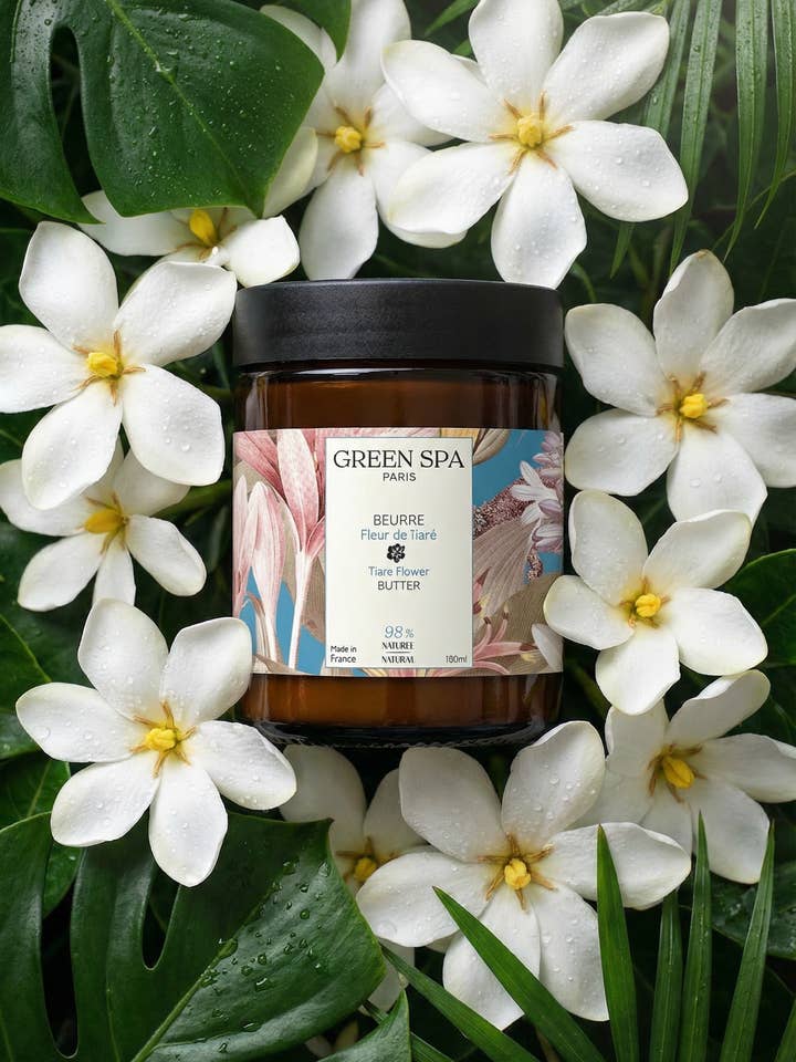 Beurre Fleur de Tiare pour la vente par Green Spa