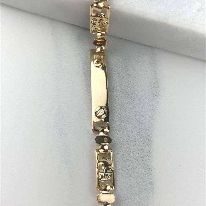 DIJU Jewelry - Wholesale - 18k Goud Gevuld ID Slaaf Olifanten Schakel Groothandel Sieraden Benodigdheden1