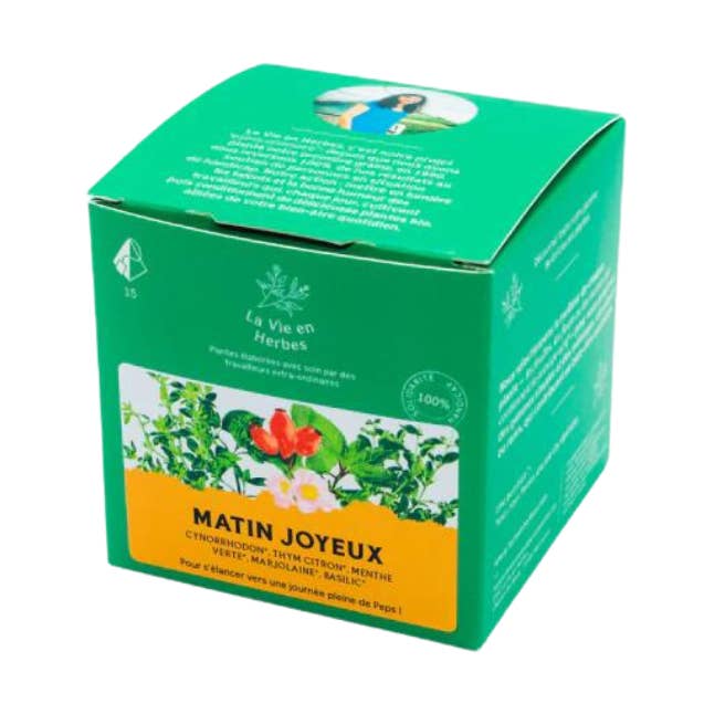 Fijne morgen BIO - 15 piramides - La vie en Herbes voor wholesale door Ecohesens