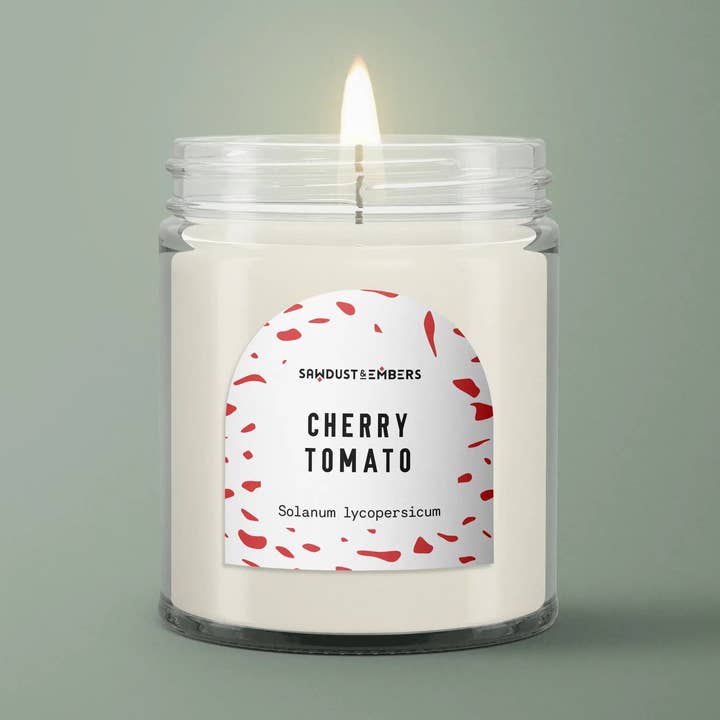🍅 Cherry Tomato - Signature Candle for wholesale by Sawdust & Embers