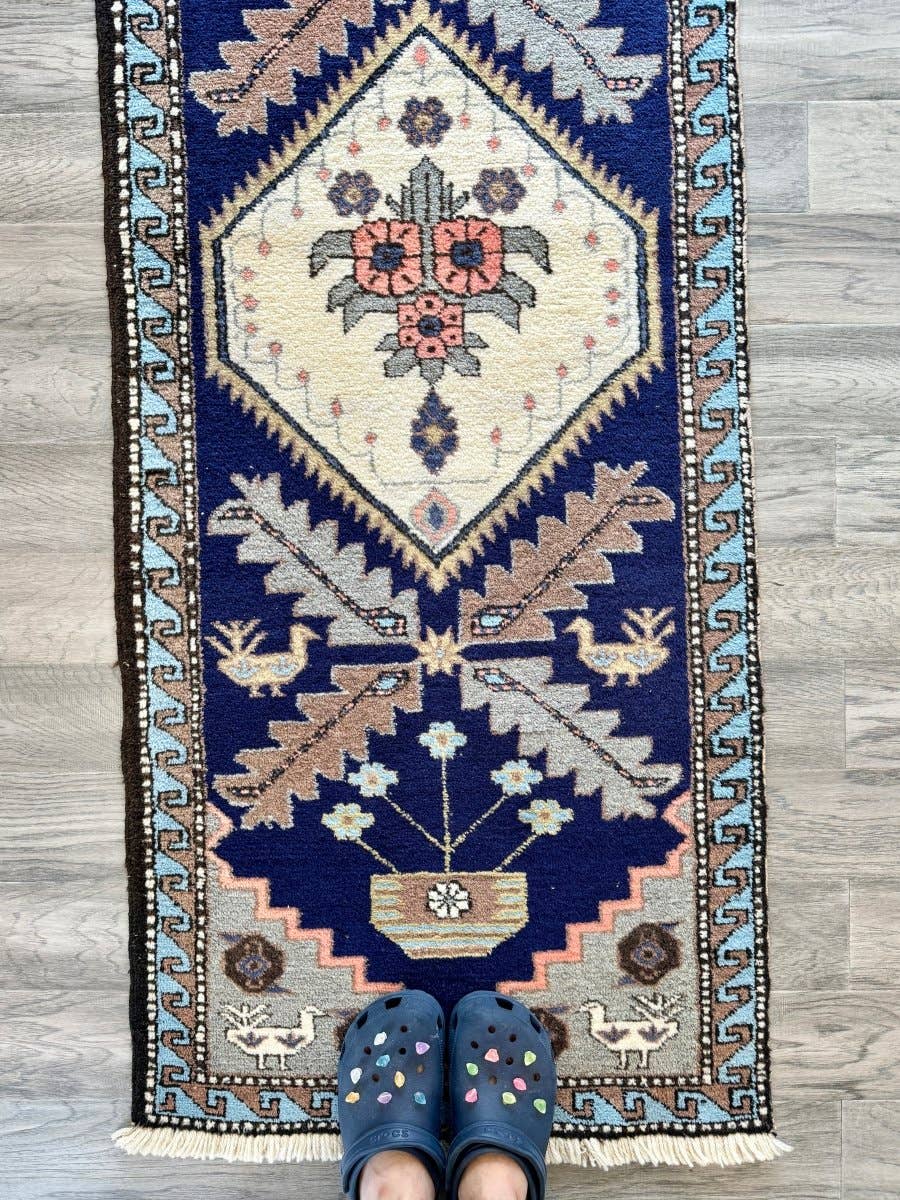 Rug the Rock – wholesale Runner rug – Persian Meshkin Runner Rug | 2' 5" x 11'1