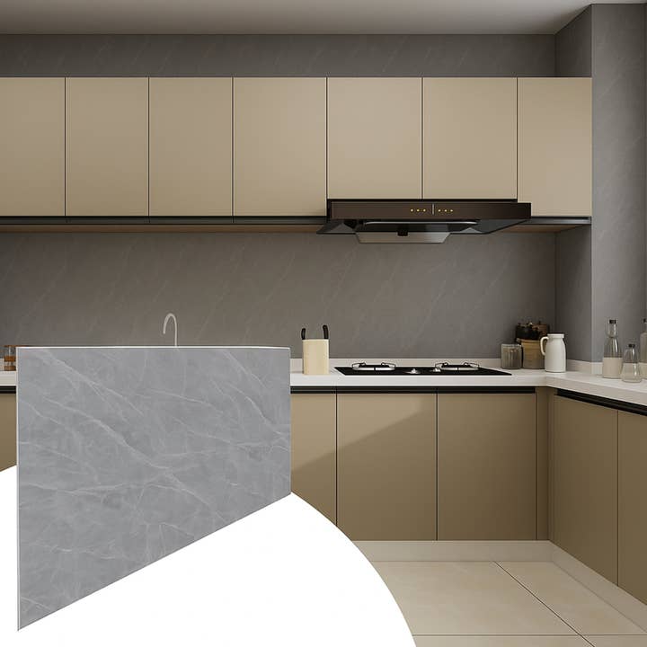 Faux Stone Wall Panels - 2 ft X 4 ft - Waterproof, Matte Textured, DIY Friendly Indoor Wall Cladding - Dark Grey for wholesale by Dundee Deco