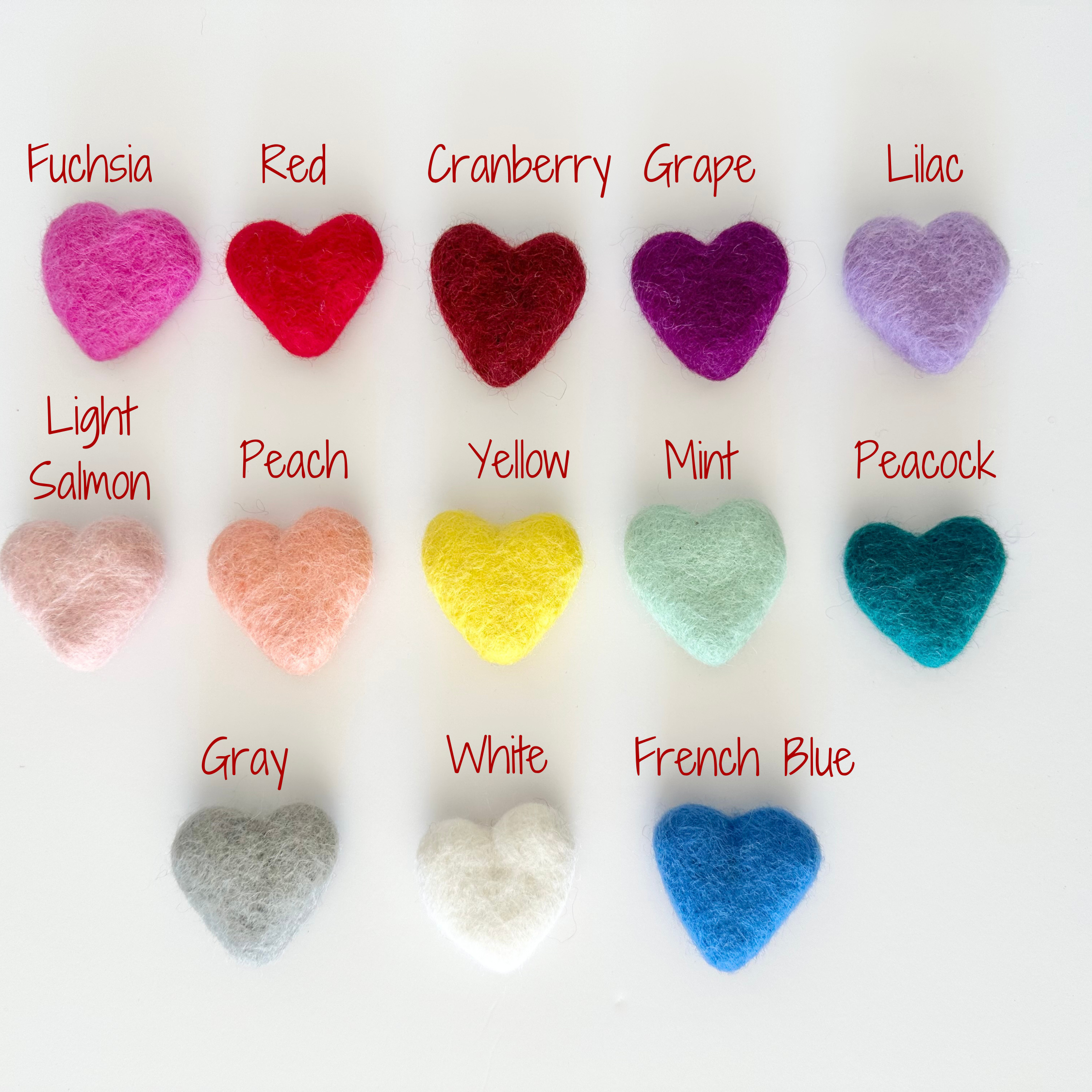 Wool Jamboree - Wholesale Bunting/Garland - Amy's Favorite Heart Garland1