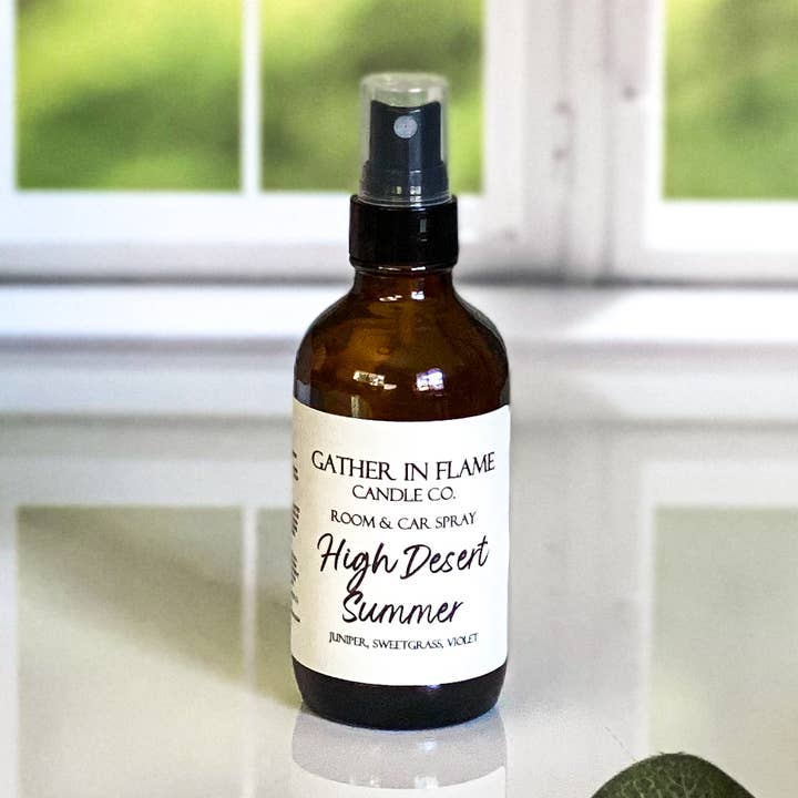 Spray d'ambiance Été du Haut Désert 113g pour la vente par Gather In Flame Candle Co.