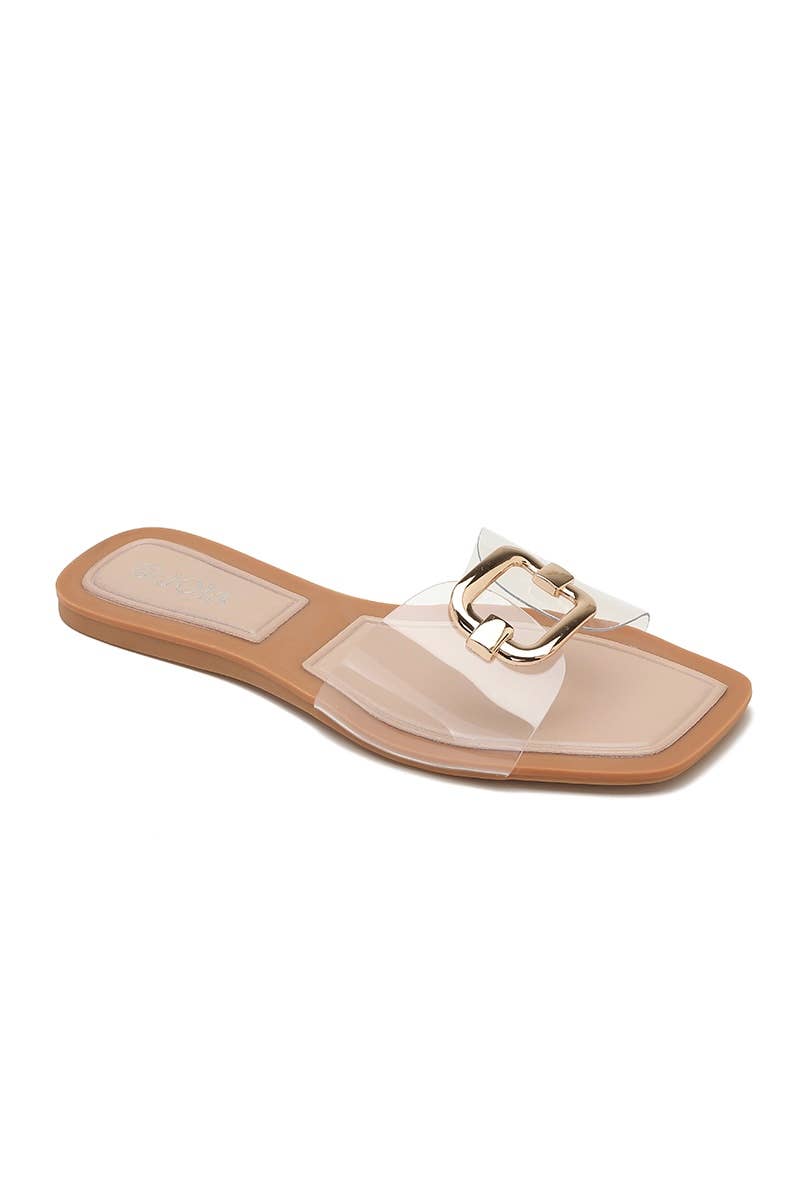 Joia Paris - Wholesale Sandals - Women's - SQUARE BUCKLE TAP SHOE CL-258
