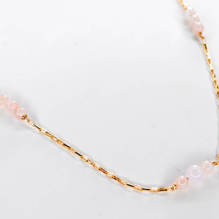 Morganit Genesis Halskette für den Großhandel von Ripple | Reiki Infused Jewelry