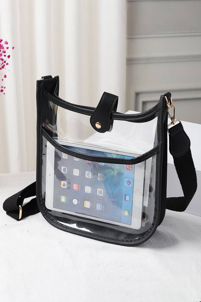 Hana – wholesale Crossbody bag – Women's – Clear Stadium Crossbody Bag18