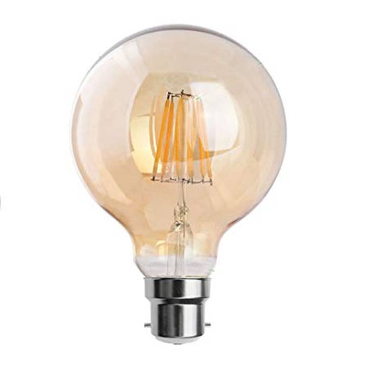 G95 B22 8W Dimmable Globe Vintage LED Retro Light Bulbs for wholesale by Ledsone