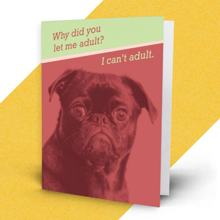 Låt Mig Vuxen Kort för wholesale av Middle Child Made