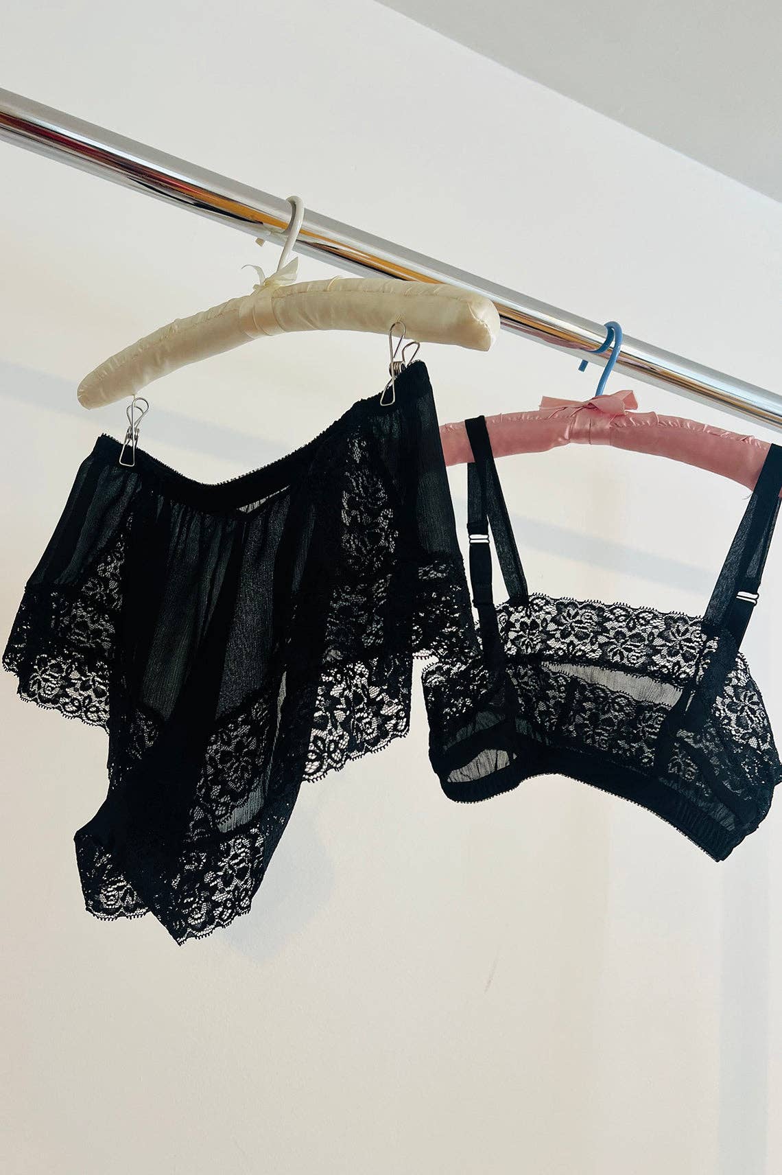 Clare Bare - Wholesale Underwear - Women's - Finisterre Tap Short in Black Silk Chiffon1