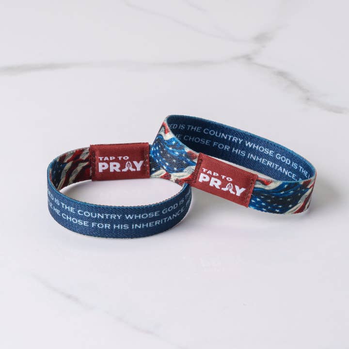 Versible - Wholesale Wristband - Tap To Pray® Wristband – Patriot1