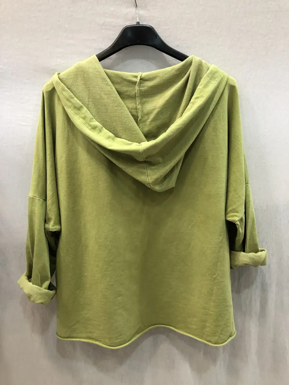 Mimi & Gogo - Wholesale Hoodie - Dames - Mimi & Gogo katoenen hoodie met zakken en knoopsluiting29