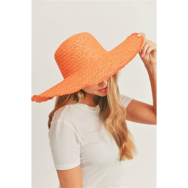 MYS Wholesale Inc - Wholesale Straw Hat - Women's - Solid Summer Floppy Sun Hat16