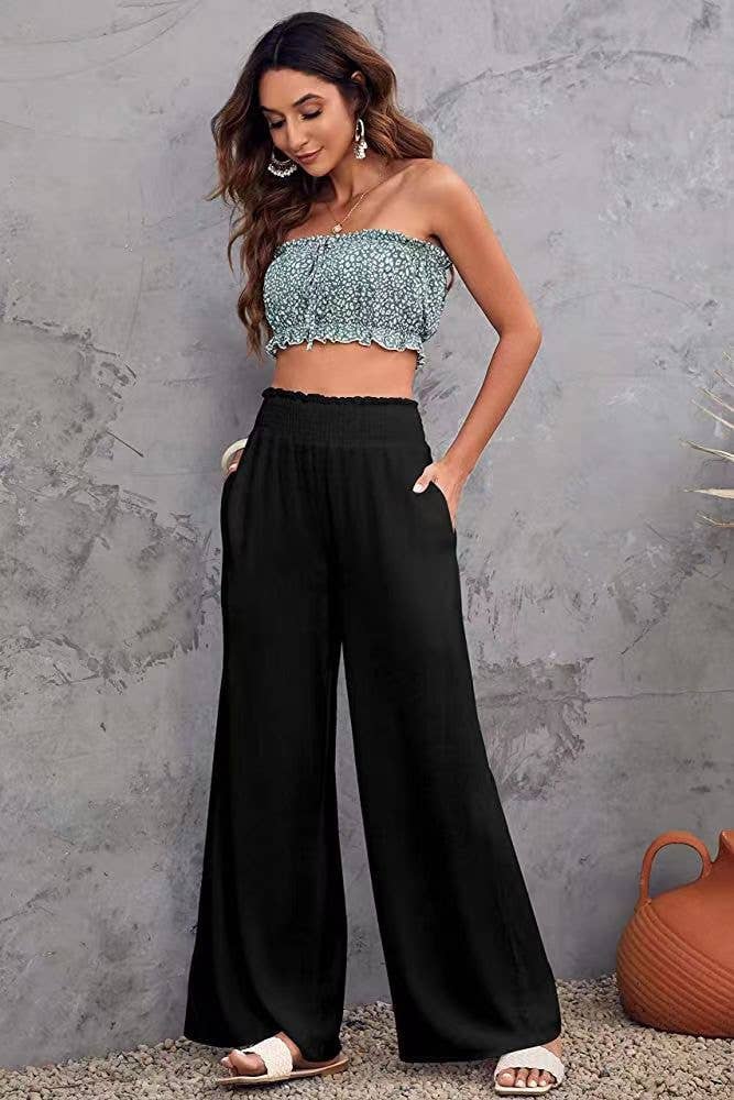 Miss Sparkling - Wholesale Pants - Women's - Palazzo pants7