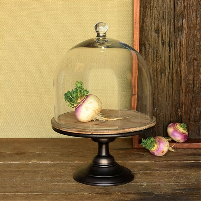 HomArt - Vendita all'ingrosso Alzate per torte - Glenn - Piedistallo in legno e metallo1