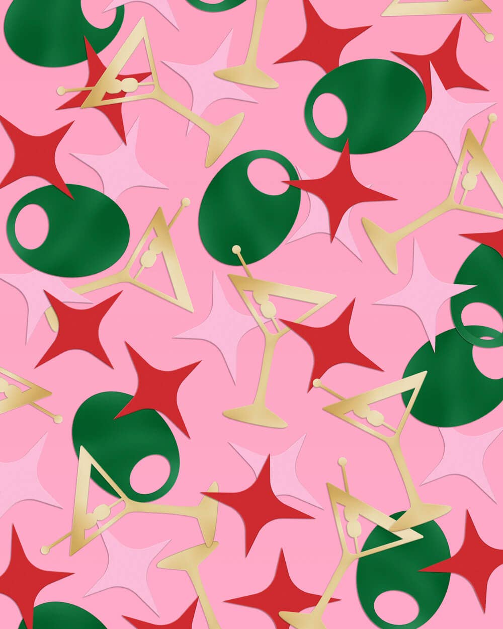 xo, Fetti - Wholesale Confetti - Martini Confetti 200pc | Olive, Martini, Bachelorette3