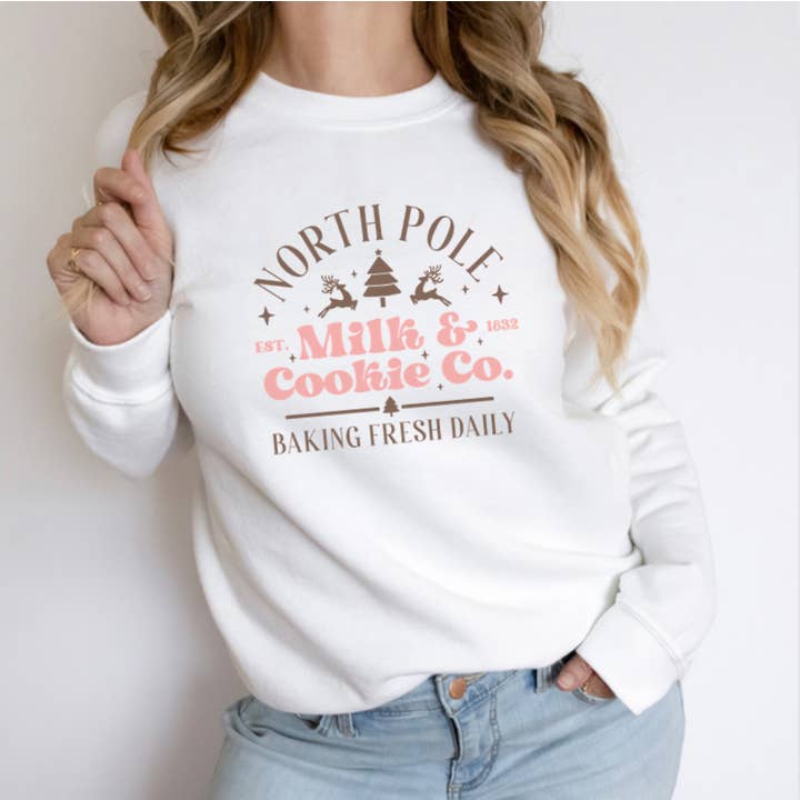 North pole Women's Sweatshirt Pre-Order for wholesale by The Intentional Shop