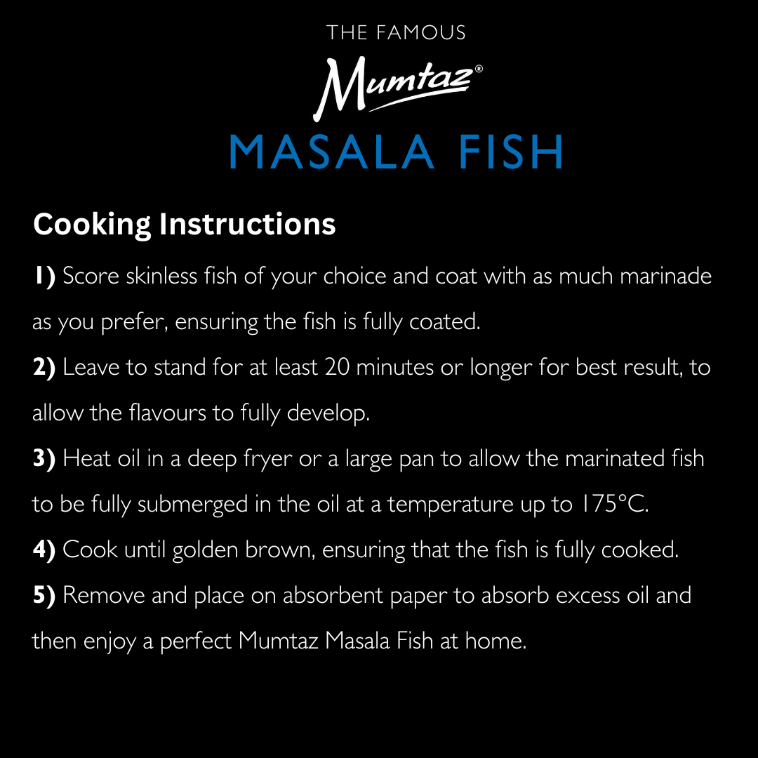 Mumtaz – wholesale Rub – Mumtaz Masala Fish Marinade Rub Kryddblandningspaket2