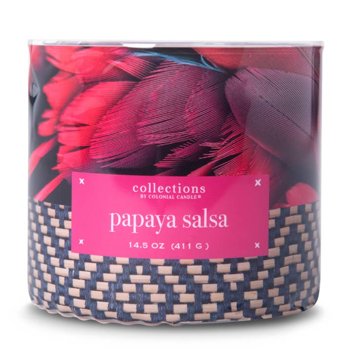 MVP Group International INC - Wholesale Jar/Filled Candle - 14.5 oz Cbcc Tropic Papaya Salsa1