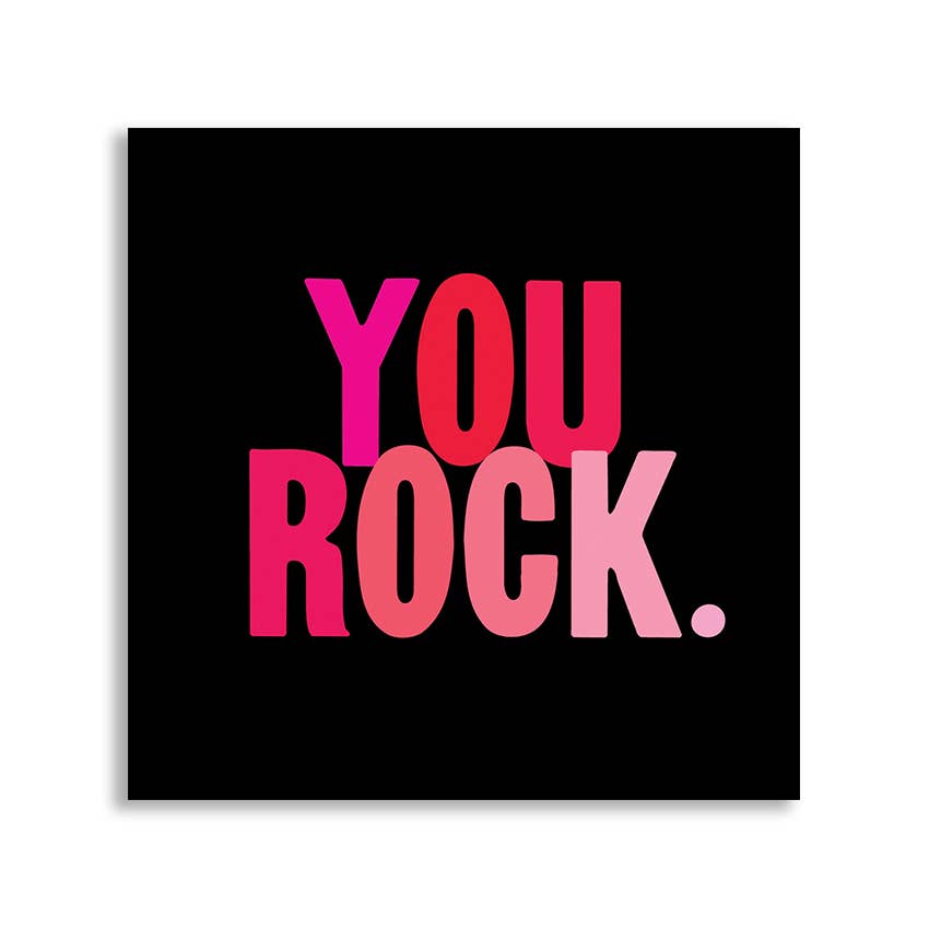 Quotable - Wholesale Magnet - Magnets - MD209 - You Rock. (Saying)