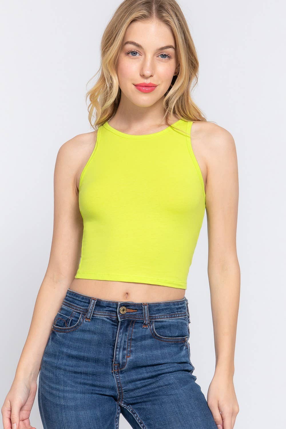 Active Basic | Active USA - Wholesale Tanktop - Dames - Halternek cropped top29