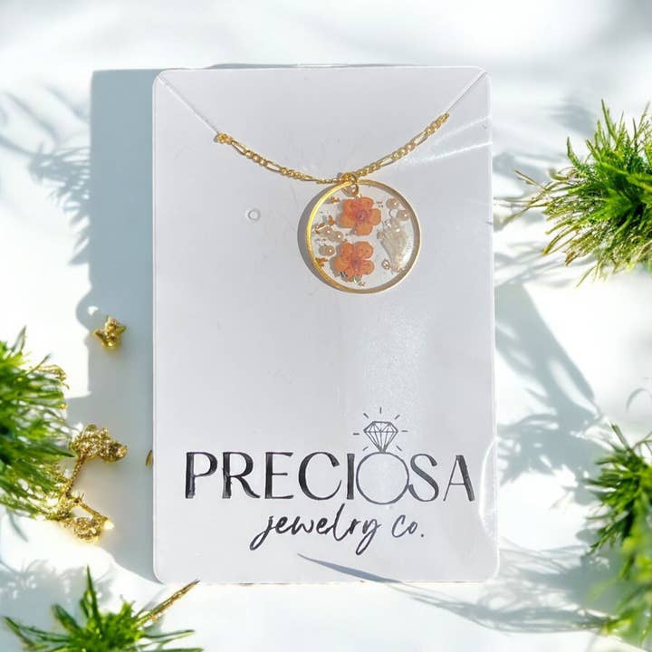 Lilla Fröken Tangerinblomma Halsband för wholesale av Preciosa Jewelry Co.