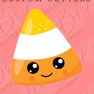 Candy Corn 02 Cookie Cutter for wholesale by Lolli B Custom Cutters