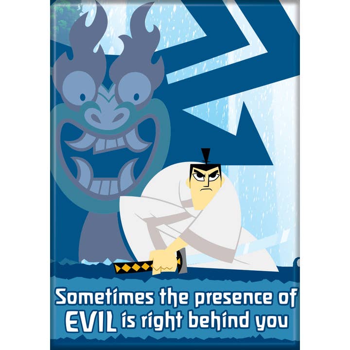 Ata-Boy - Wholesale Magnet - Samurai Jack Presence of Evil Magnet