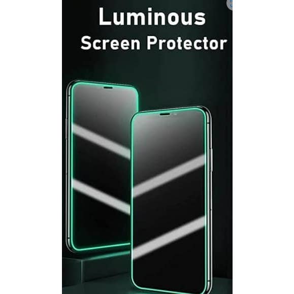 SugarQuoteMeNot LLC - Wholesale Device Screen Protector - Glow-In-The-Dark Illuminating Iphone Screen Protector(Green)