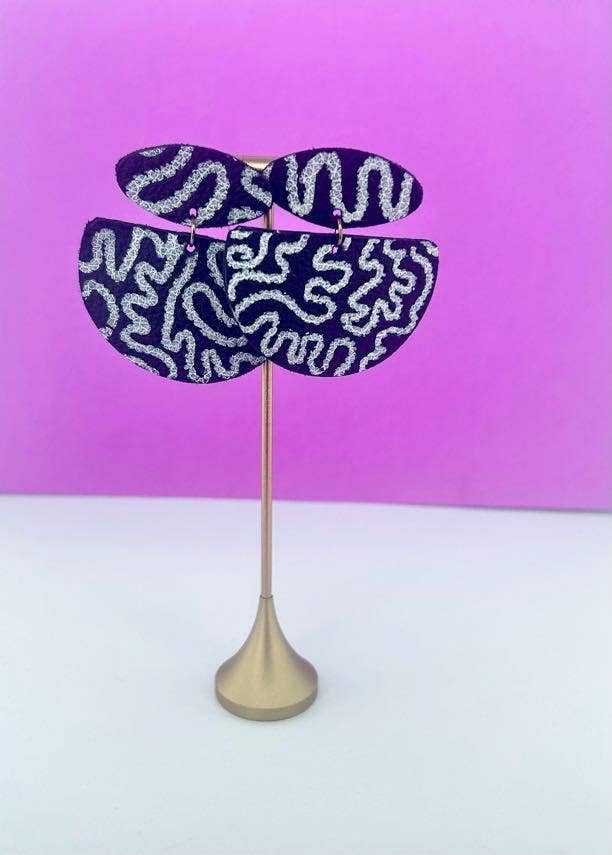 Pattern Gems - Wholesale Dangle Earrings - Emily Earrings2