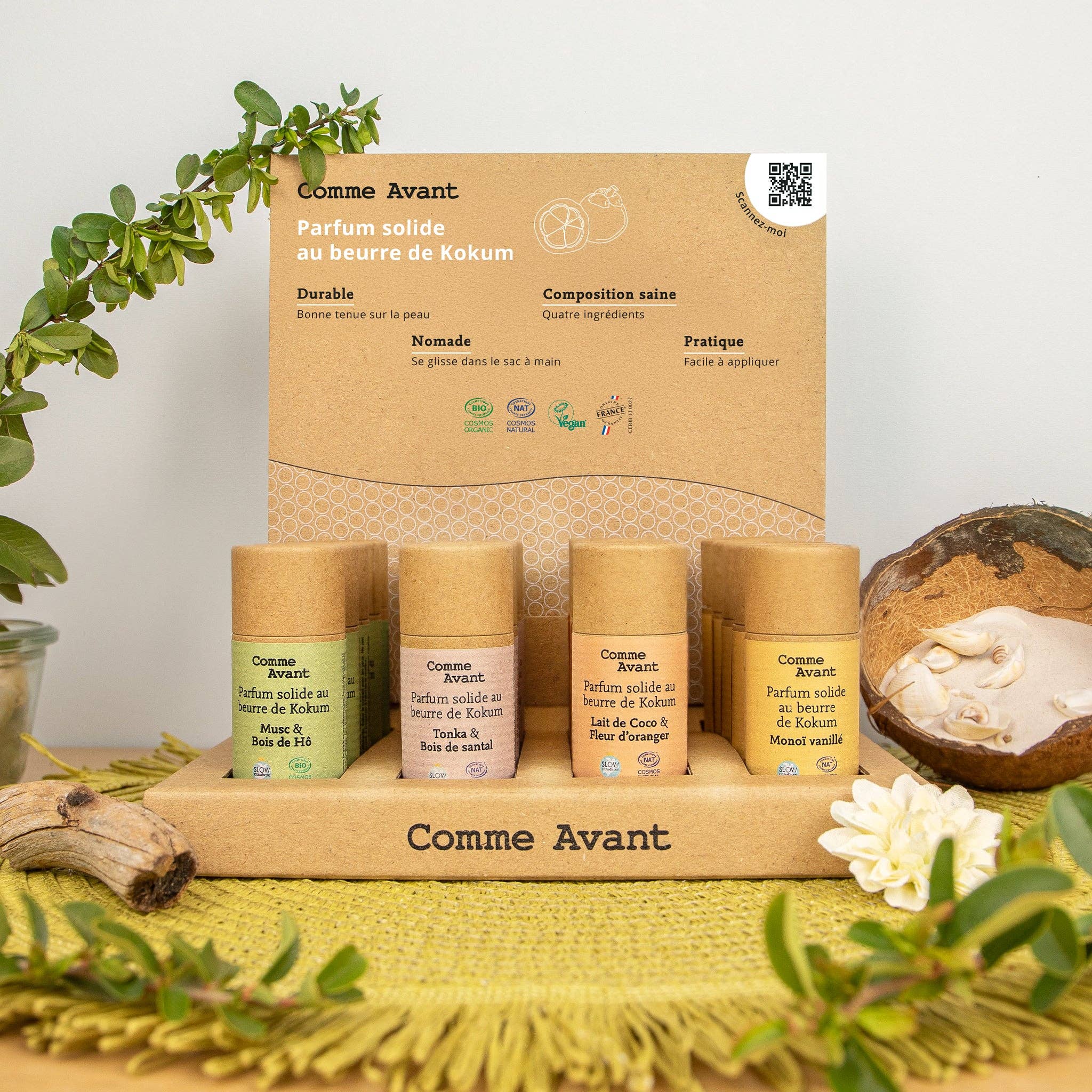 Comme Avant - Wholesale Retailer Display - Beauty & Wellness - Solid perfume display + testers2