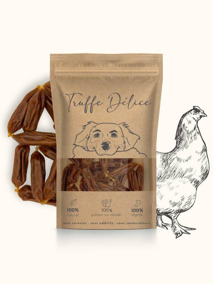 Chicken sausages for wholesale by Truffe Délice